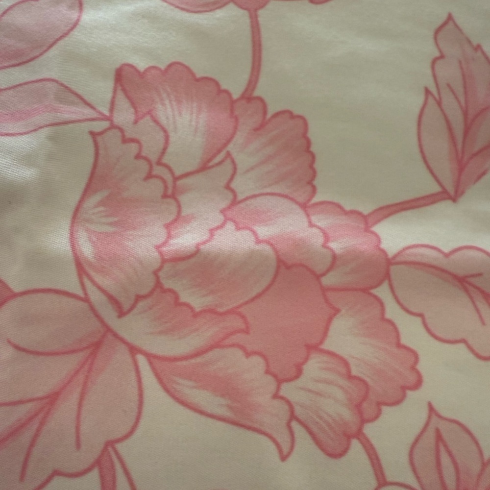 Pink Floral cloth napkins - Picture 2 of 4